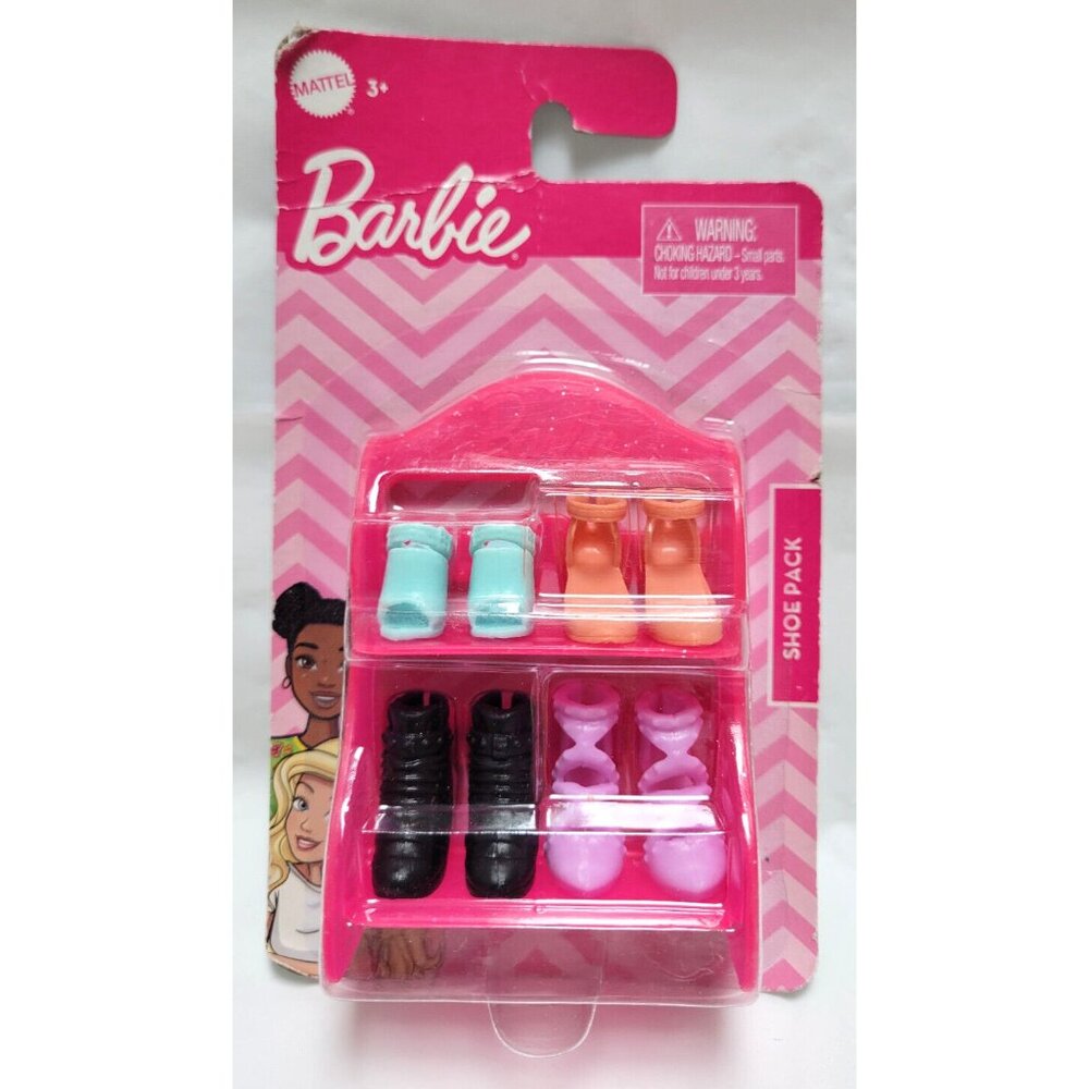 Barbie Accessories Shoes Purses Mattel LOT OF 2 PACKS - Lot C - Picture 5 of 6